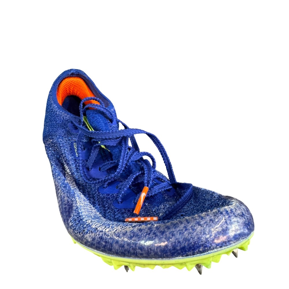 Nike Air Zoom Victory Track Spikes Blue Lime Green Racing Shoes CD4385-400